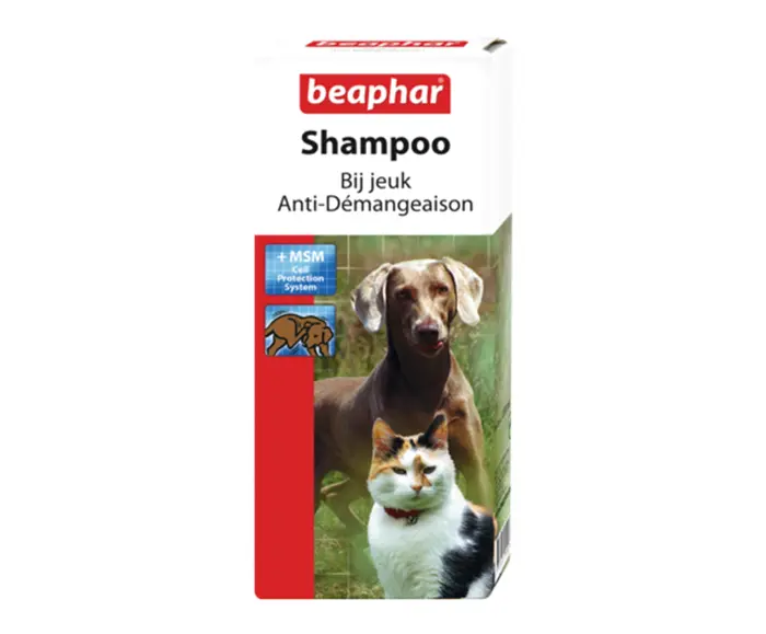 4697bfbfcd19e8298e85116760afc4ce.webp Shampooing Anti-Démangeaison pour chat et chien - Beaphar