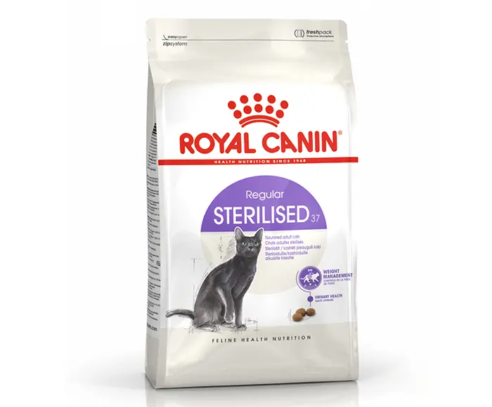 53039230f27db0ac113484a2aed60784.webp Croquettes Royal Canin chat stérilisé 10kg