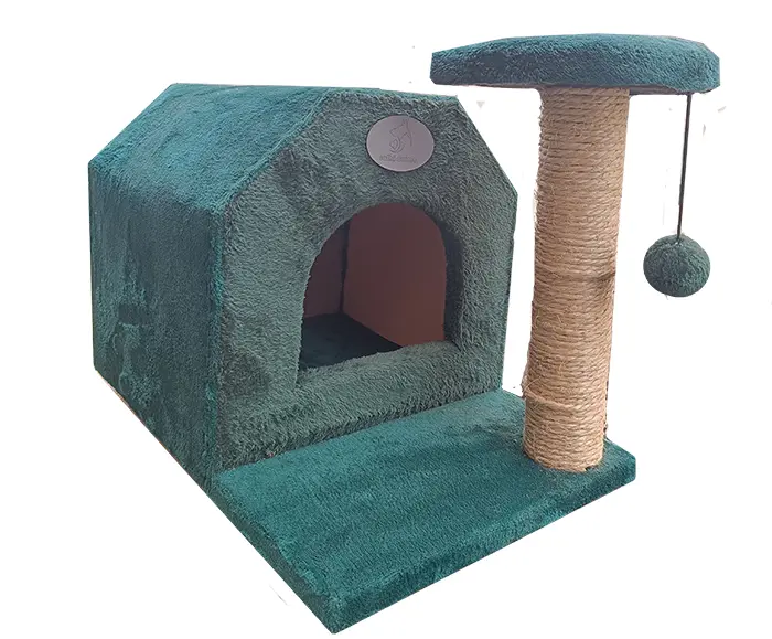 5d5333fcabdf39255560d772264ba68a.webp Arbre à chat niche avec griffoir
