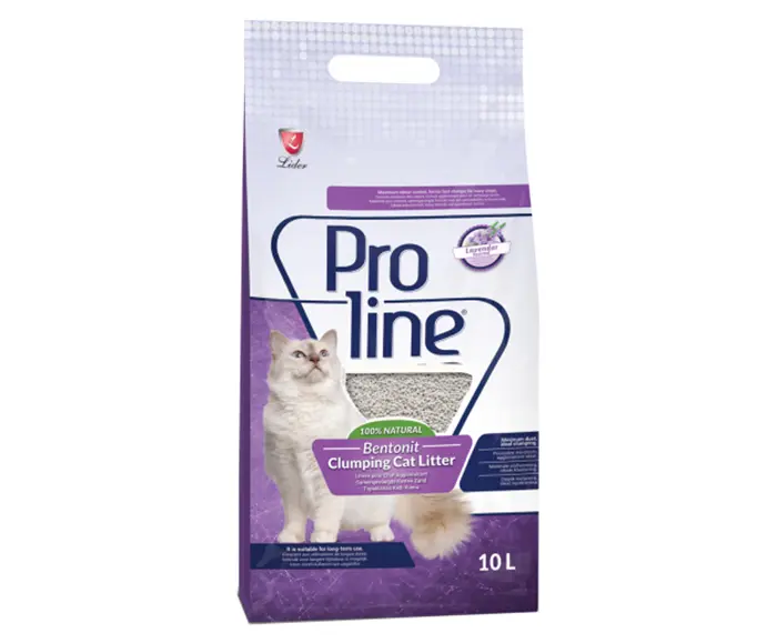 a3f9823f0dc8d31bbeb60b6e497f18ac.webp Litière agglomérante à la lavande 10L - Proline