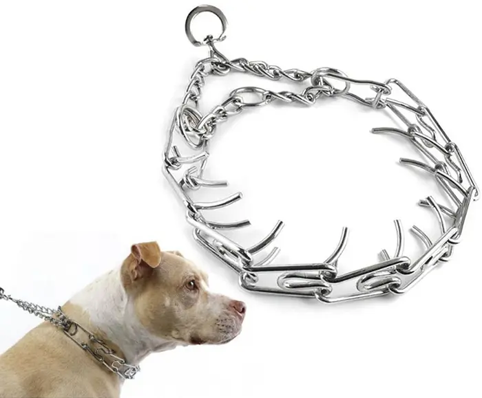 cfa02417807c37f7c271d1e9279bab17.webp collier étrangleur à pointe pour chien