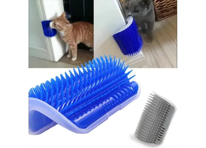 efb24722a602a52d7da2bb04ce50e77b.webp Peigne de massage et toilettage pour chats avec catnip