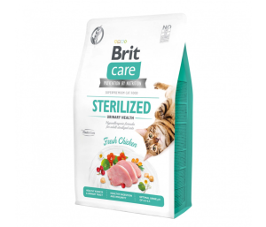 Croquettes pour chat stérilisé Grain free urinary health - BRIT