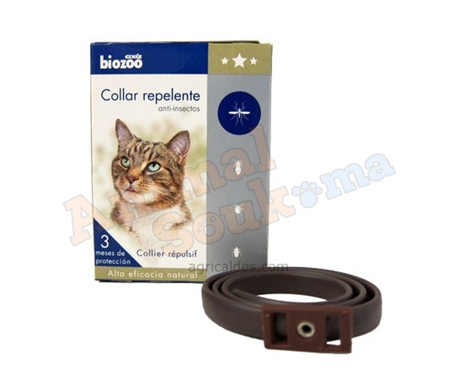 collbiosoo Collier antiparasitaire pour chats - Biozoo