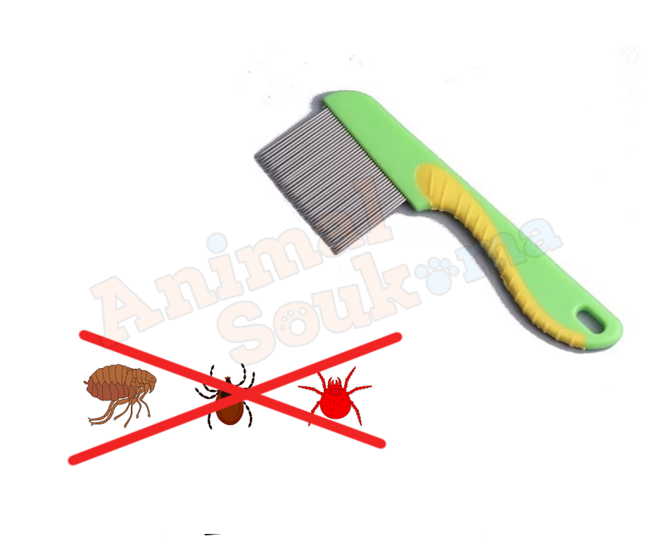 kjkdjkjkd brosse peigne anti-puces tiques et poux