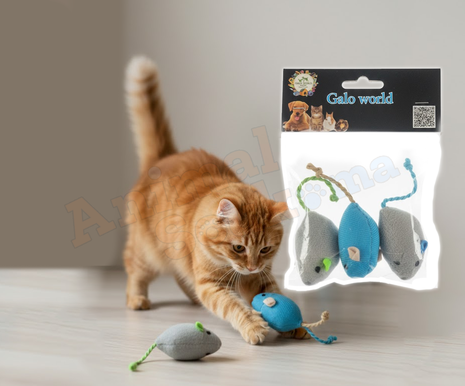 klklkl Jouet souris pour chat avec catnip